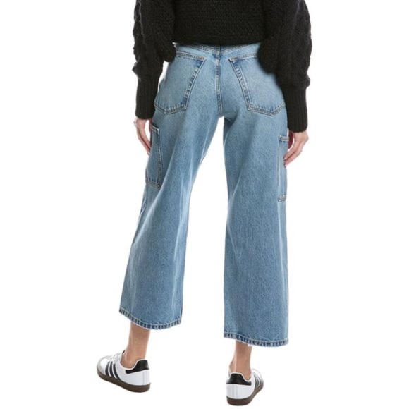 Rare RE/DONE "The Shortie" Jeans (Wide Leg) sz 27 - Picture 9 of 9